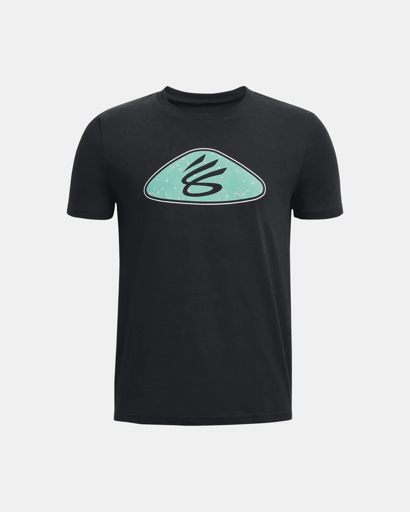 اندر ارمر تيشيرت بشعار كاري للأطفال (كبر)